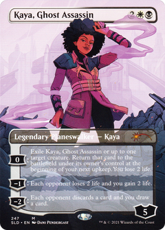 Kaya, Ghost Assassin (247) (Borderless) - Foil