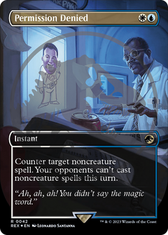 Permission Denied (0042) (Borderless) - Foil Emblem