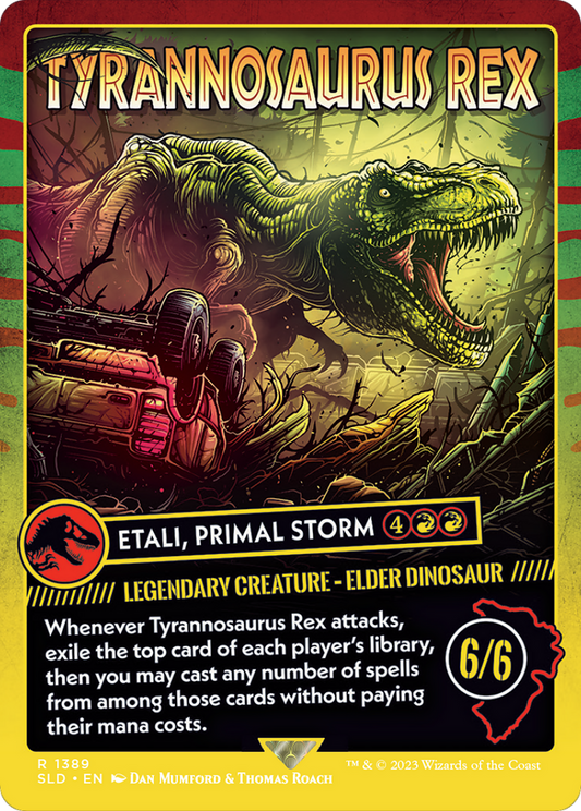 Tyrannosaurus Rex [Etali, Primal Storm] (1389) (Showcase)