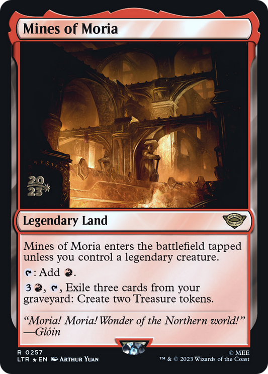 Mines of Moria (0257) (Prerelease) - Foil
