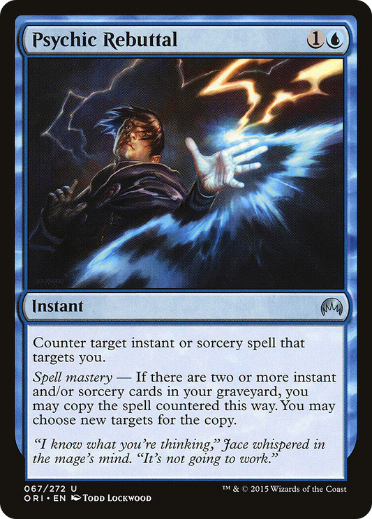 Psychic Rebuttal - Foil