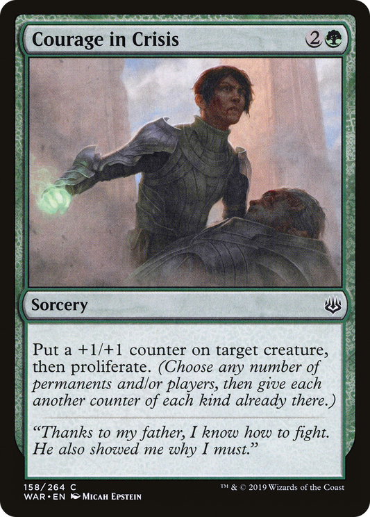 Courage in Crisis - Foil