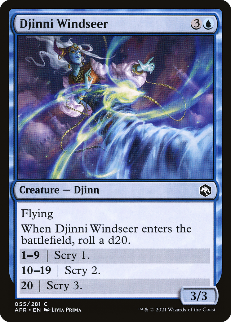 Djinni Windseer - Foil