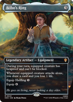 Bilbo's Ring (0041) (Borderless) (HOC) - Foil