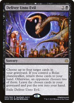 Deliver Unto Evil - Foil