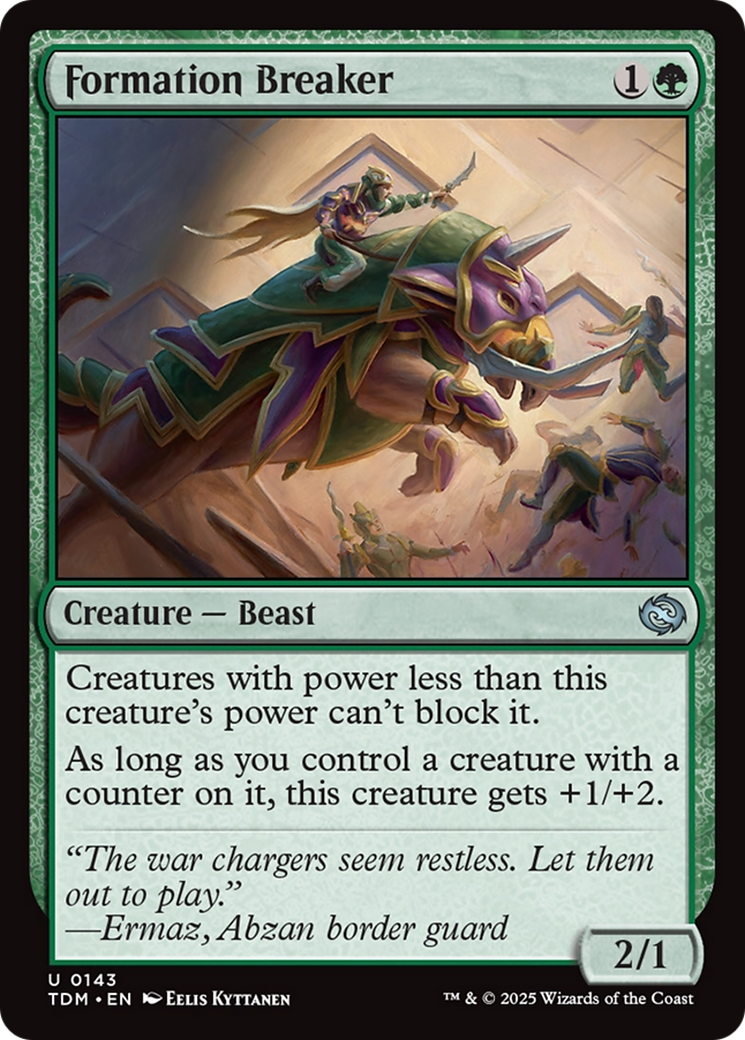 Formation Breaker - Foil