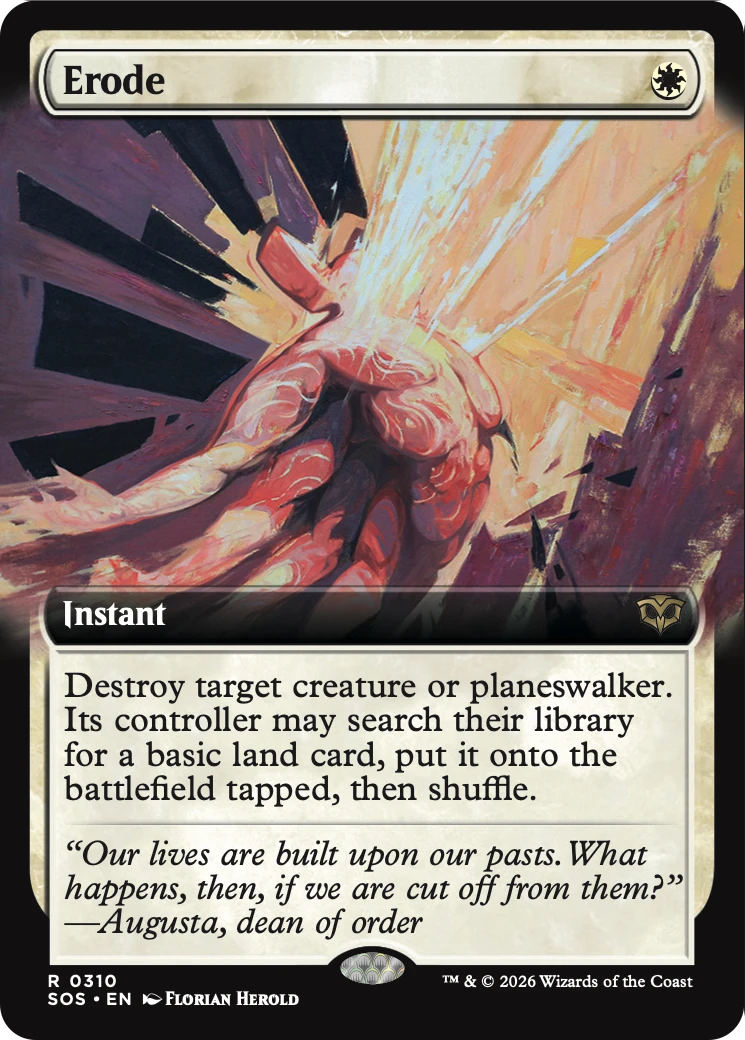 Erode (0310) (Extended Art) (SOS)