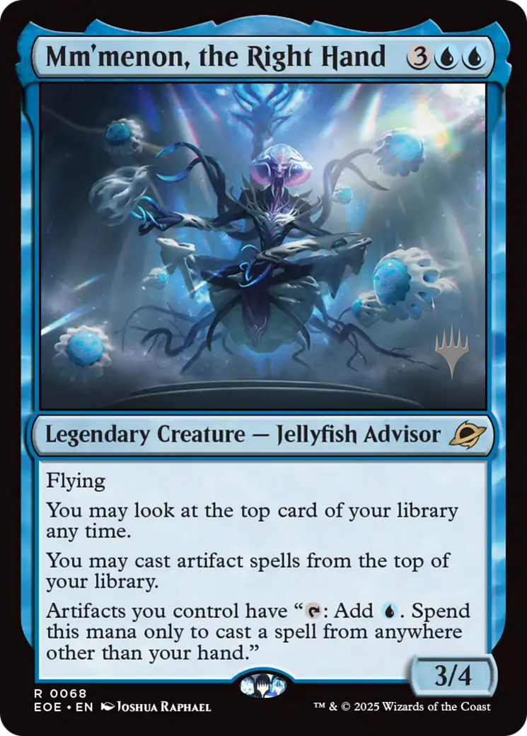 Mm'menon, the Right Hand (0068) (Promo Pack) - Foil