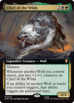 Chief of the Wilds (0103) (Extended Art) (HOC)