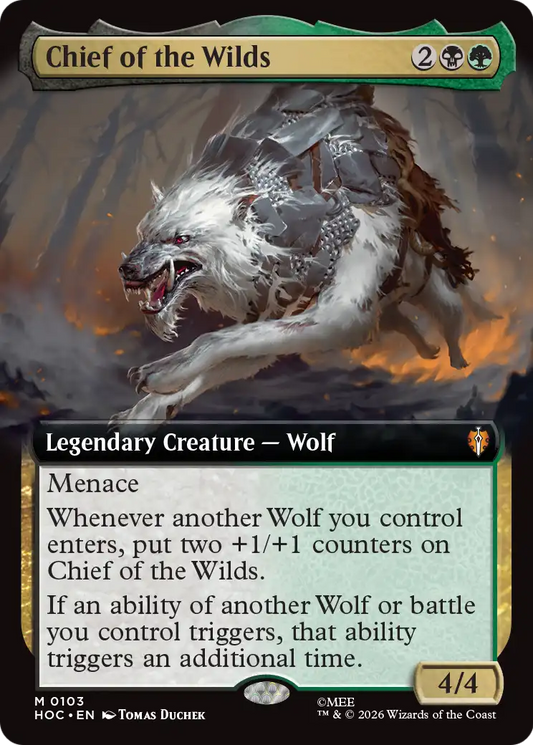 Chief of the Wilds (0103) (Extended Art) (HOC)