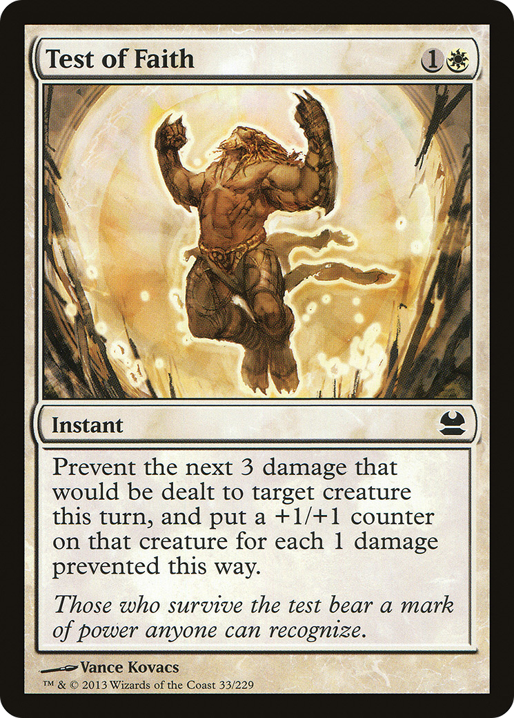 Test of Faith - Foil