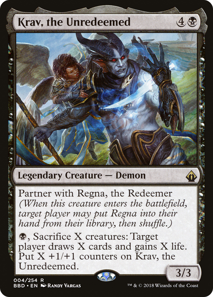 Krav, the Unredeemed - Foil