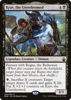 Krav, the Unredeemed - Foil