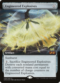 Engineered Explosives (U28) (Extended Art) - Foil