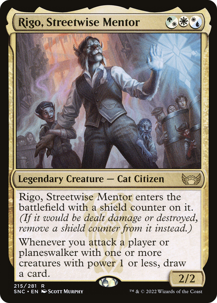 Rigo, Streetwise Mentor - Foil