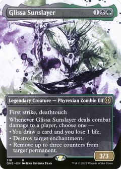 Glissa Sunslayer (318) (Borderless) (Showcase) - Foil
