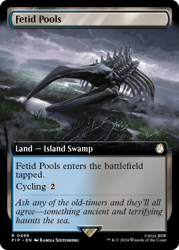 Fetid Pools (0496) (Extended Art) - Foil