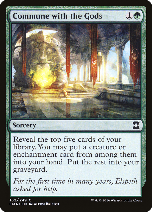 Commune with the Gods - Foil