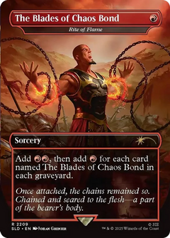 The Blades of Chaos Bond [Rite of Flame] (2209) (Borderless) sld