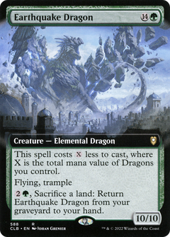 Earthquake Dragon (588) (Extended Art)