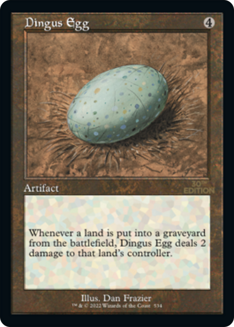 Dingus Egg (Retro Frame)