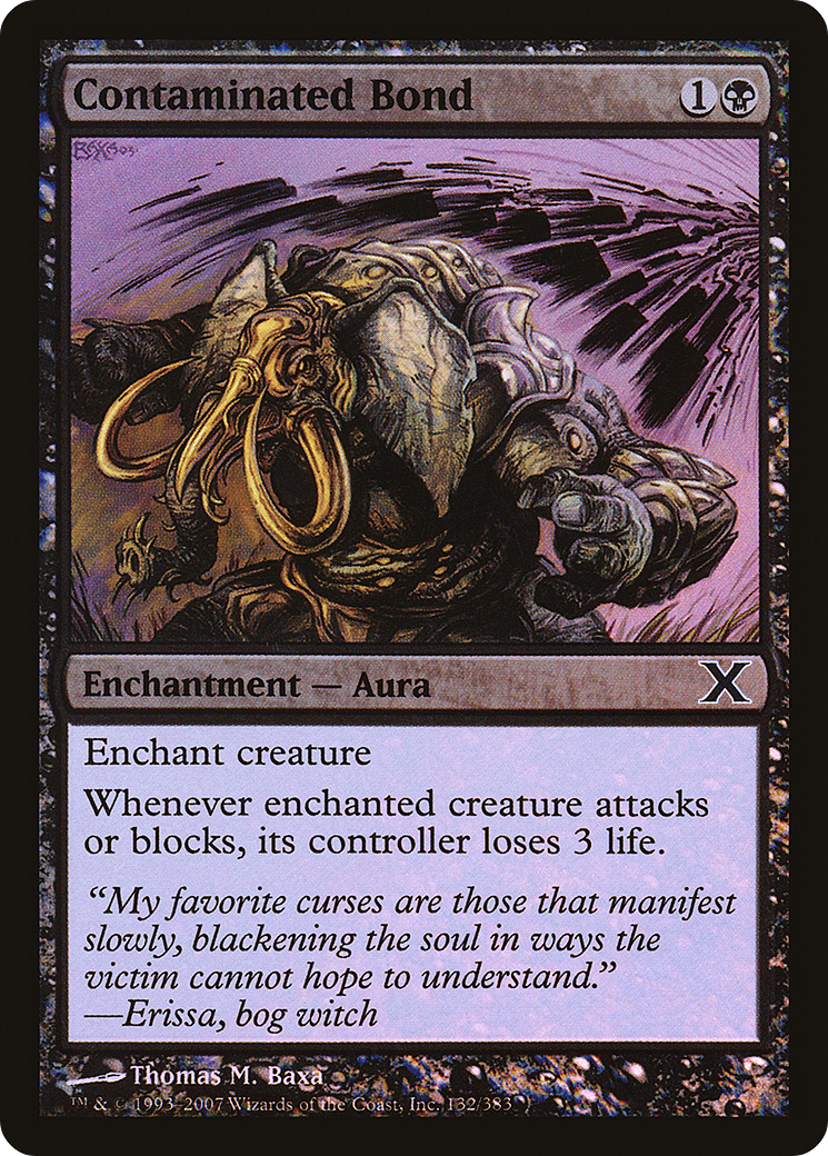 Contaminated Bond - Foil