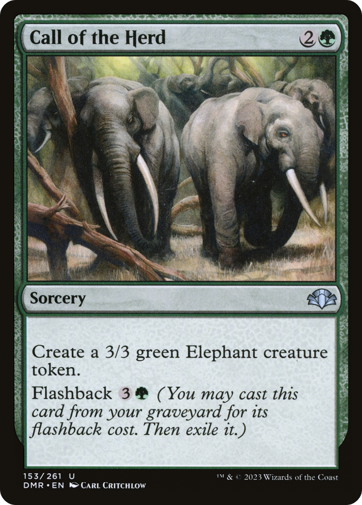 Call of the Herd - Foil