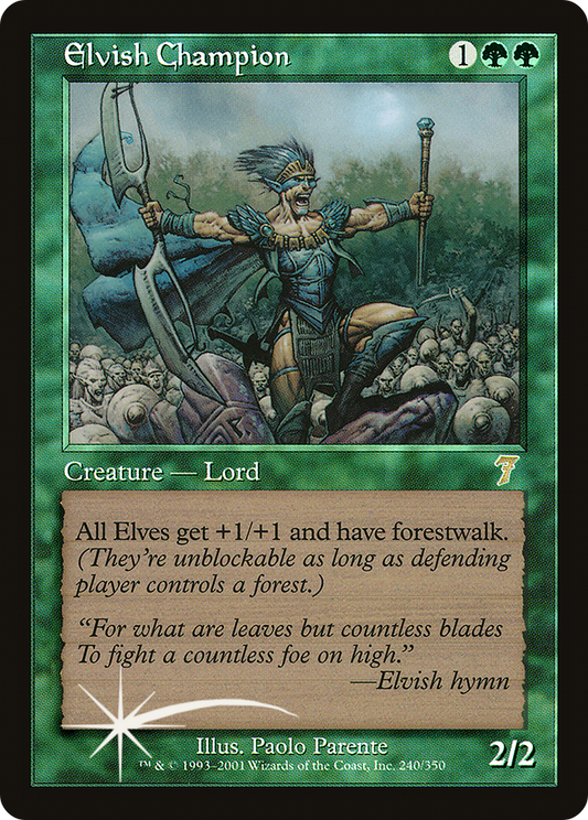 Elvish Champion - Foil
