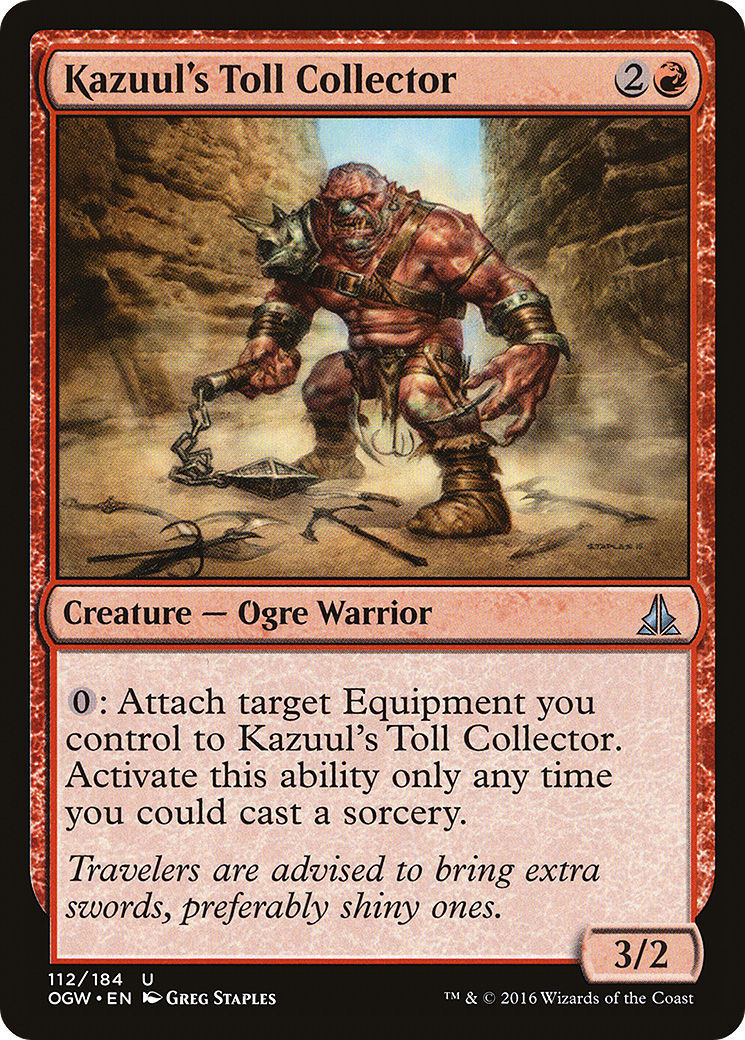 Kazuul's Toll Collector - Foil