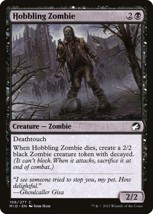 Hobbling Zombie