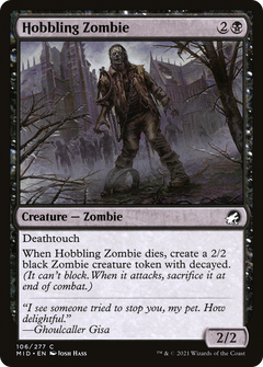 Hobbling Zombie - Foil