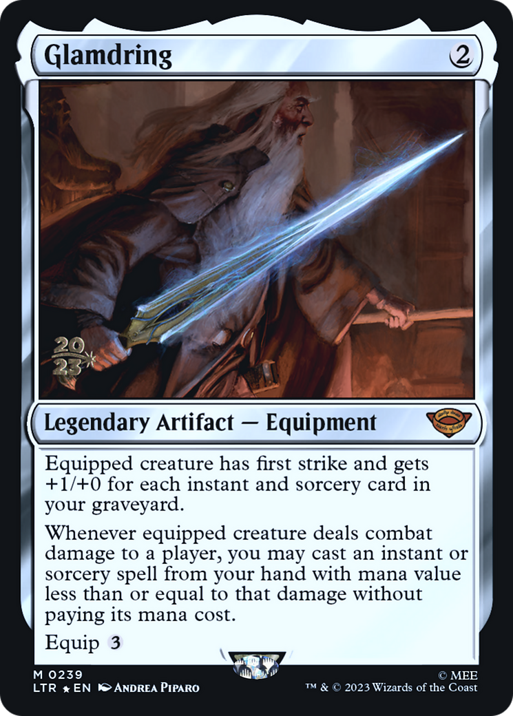 Glamdring (0239) (Prerelease) - Foil