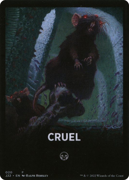 Cruel Theme Card