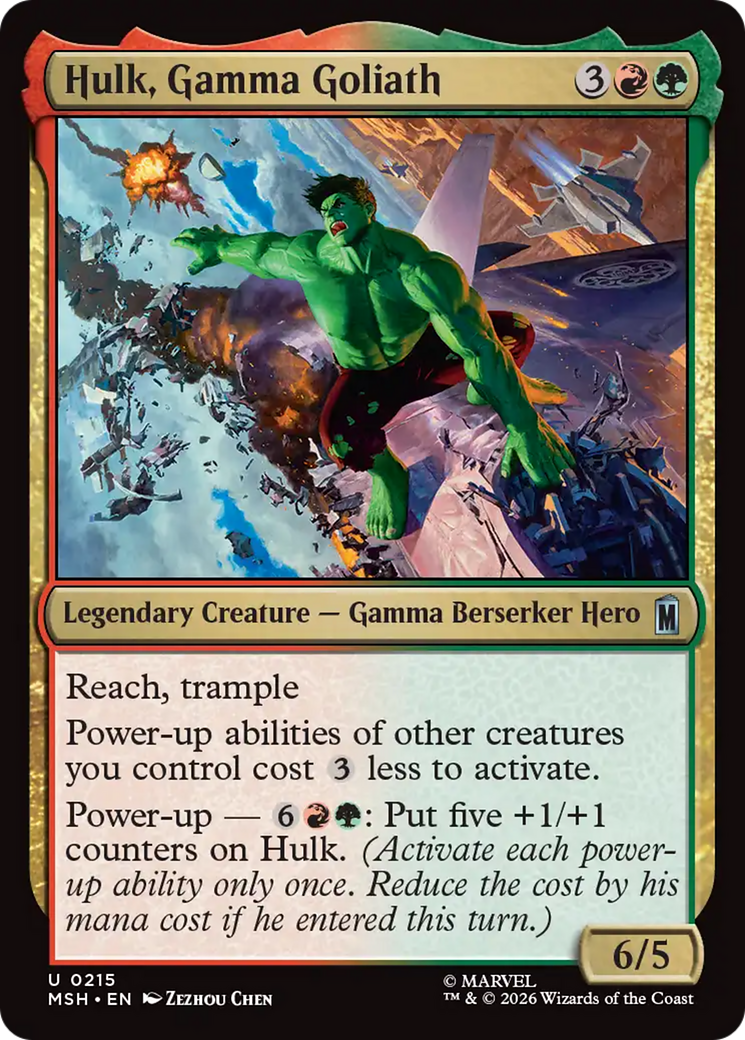 Hulk, Gamma Goliath (0215) (MSH)