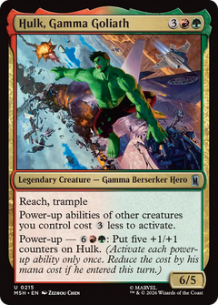 Hulk, Gamma Goliath (0215) (MSH)