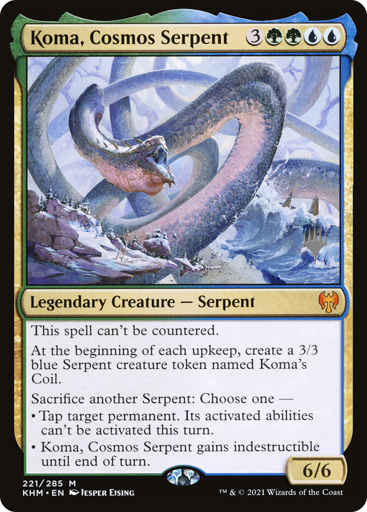 Koma, Cosmos Serpent (221) (Promo Pack)
