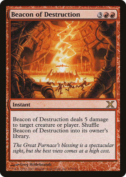 Beacon of Destruction - Foil