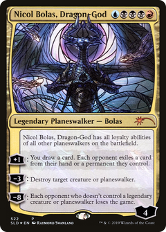 Nicol Bolas, Dragon-God (522) (Showcase) - Foil