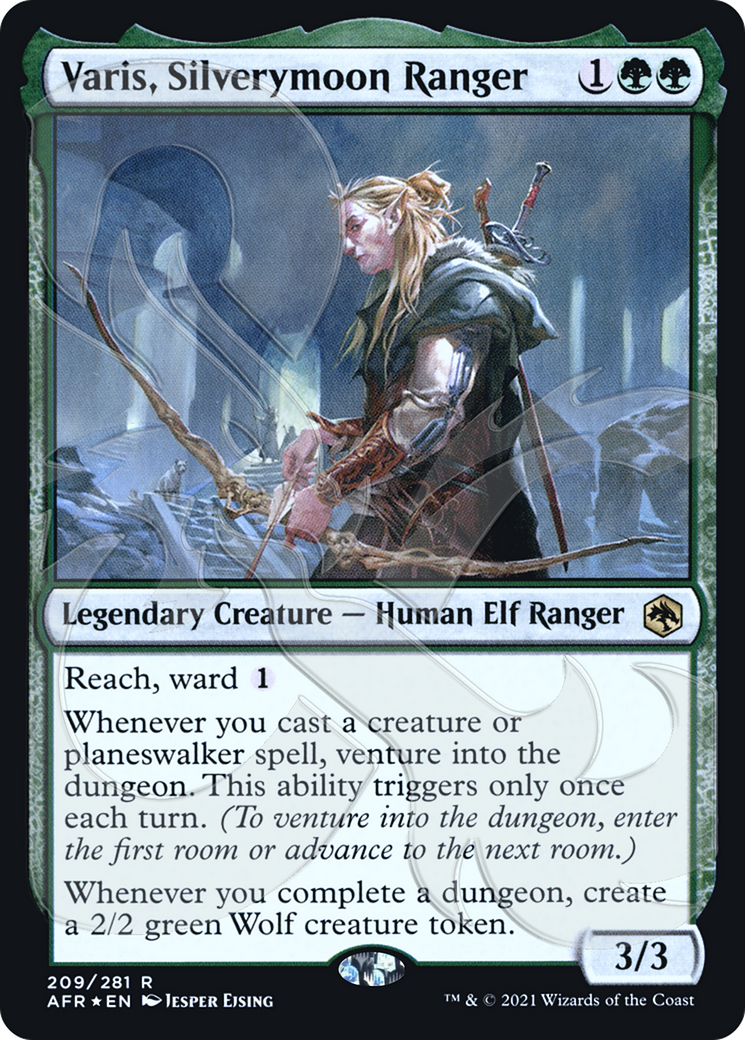 Varis, Silverymoon Ranger (209) (Ampersand) - Foil
