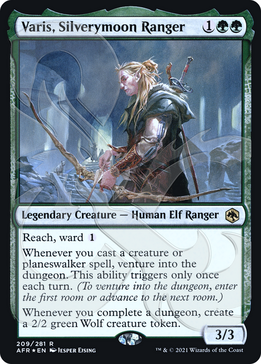 Varis, Silverymoon Ranger (209) (Ampersand) - Foil