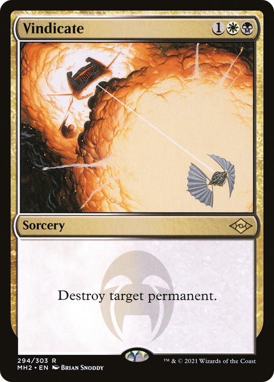 Vindicate - Foil Etched