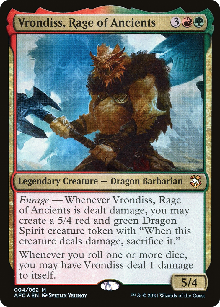 Vrondiss, Rage of Ancients - Foil