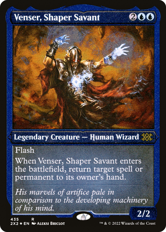 Venser, Shaper Savant - Foil Etched