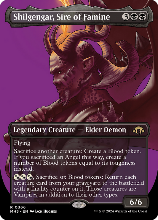 Shilgengar, Sire of Famine (0366) (Borderless) - Foil