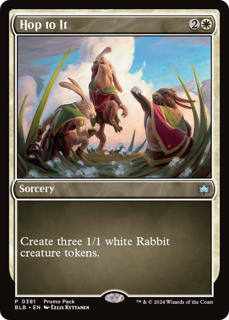 Hop to It (0381) (Promo Pack) - Foil