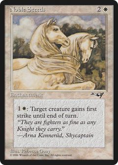 Noble Steeds (Close-Up)