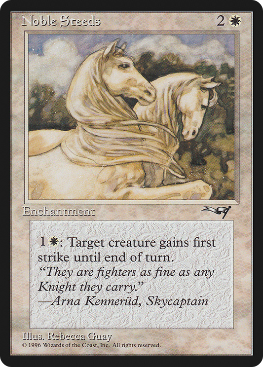 Noble Steeds (Close-Up)