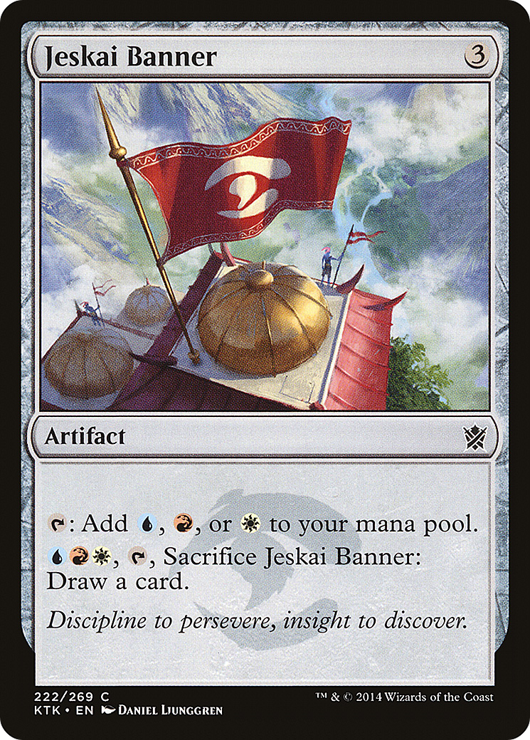 Jeskai Banner - Foil