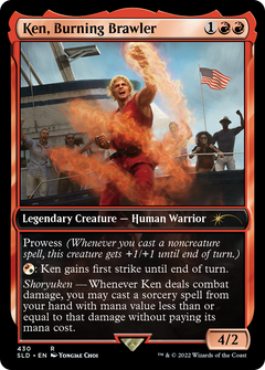 Ken, Burning Brawler (430) - Foil