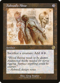 Ashnod's Altar (067) (Showcase) - Foil